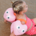 Sunnylife Kids Inflatable Arm Bands Poppy the Peach - Pink