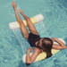 Sunnylife Floating Hammock La Mer - Limon