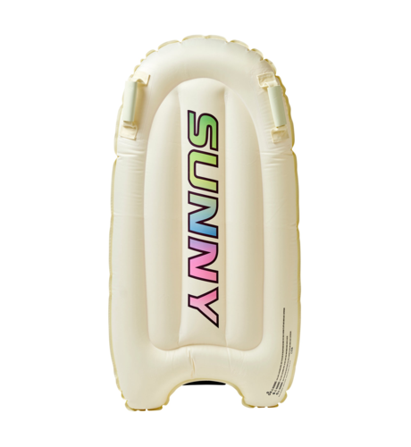 Sunnylife Kids Surf Mat Zest - Cream & Yellow