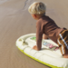 Sunnylife Kids Surf Mat Zest - Cream & Yellow