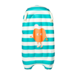 Sunnylife Kids Surf Mat Poppy the Peach - Green Stripe