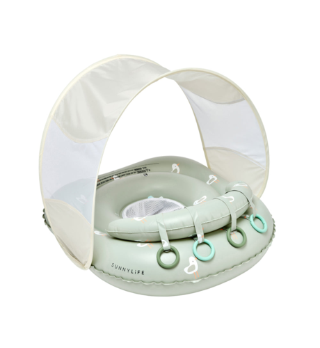 Sunnylife Interactive Baby Float Sammy the Seagull - Green