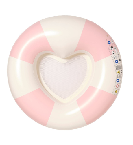 Sunnylife Luxe Tube Pool Ring Stole My Heart - Pink Stripe