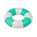 Sunnylife Mini Tube Pool Ring - Zest Green Stripe