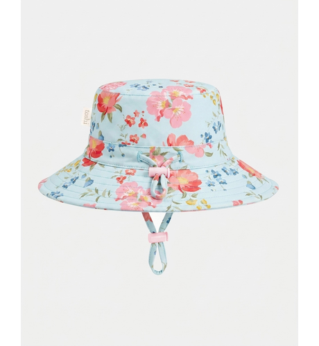 Toshi Swim Sunhat Twinkle Aqua Garden