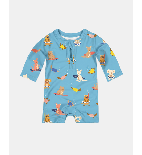 Toshi Swim Onesie L/S Pirate Beach Buddies