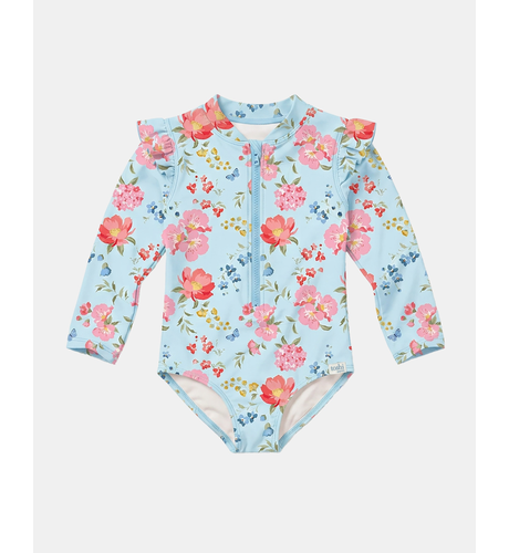 Toshi Swim Bodysuit Twinkle Aqua Garden