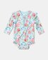 Toshi Swim Onesie L/S Twinkle Aqua Garden