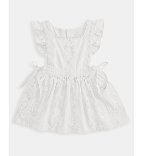 Toshi Baby Pinafore Florence Vanilla