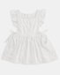 Toshi Baby Pinafore Florence Vanilla