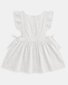 Toshi Baby Pinafore Florence Vanilla