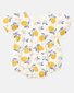 Toshi Baby Romper Arcadia Lemonade Cream