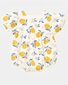 Toshi Baby Romper Arcadia Lemonade Cream