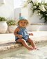 Toshi Baby Romper Bubble Denim