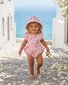 Toshi Baby Romper Strawberry Fields Blossom
