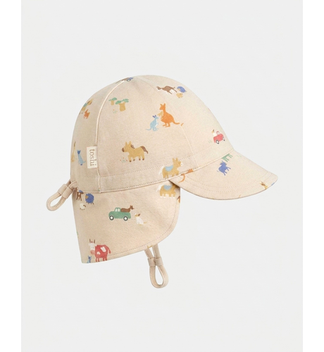 Toshi Flap Cap Arcadia Station Hands