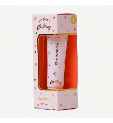 Oh Flossy x Barbie - Nutcracker Natural Strawberry Lip Gloss