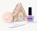 Oh Flossy Christmas Gingerbread House Mini Mani Set