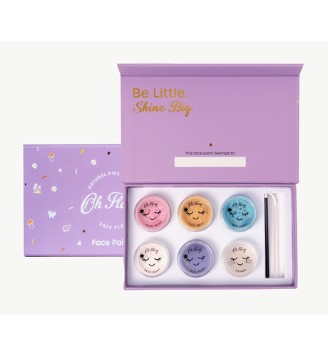 Oh Flossy Magic Garden Face Paint Set