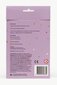 Oh Flossy Reusable Adhesive Face Paint & Makeup Stencils - Purple