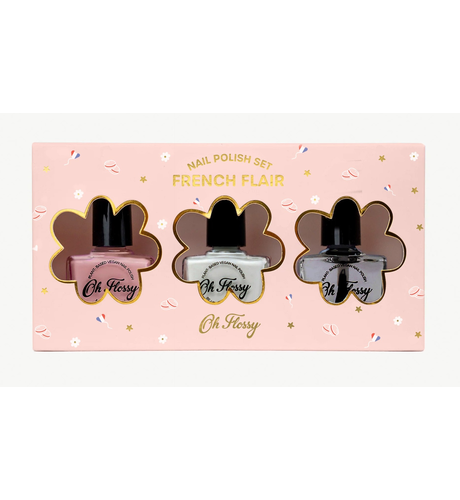 Oh Flossy French Flair Nail Polish Set