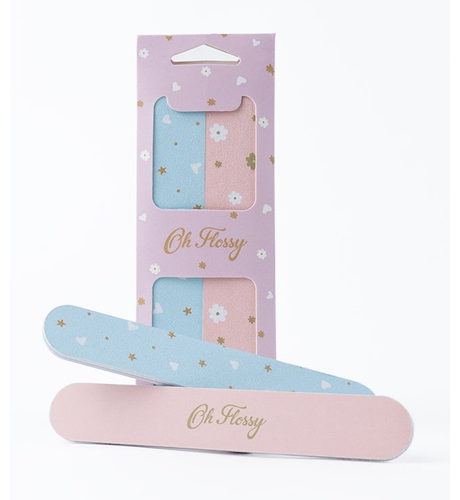 Oh Flossy Kids Nail Files - 2 pack