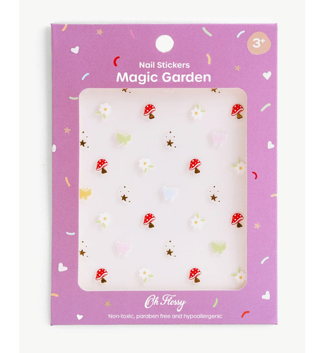 Oh Flossy Nail Stickers - Magic Garden