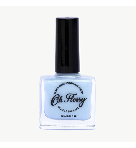 Oh Flossy Nail Polish - Cream Blue