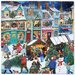 eeBoo 1000pc Puzzle Holiday Marketplace