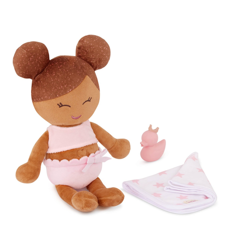 Lullababy 14" Doll Plush Bath - Med Skin Tone