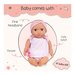 Lullababy 14" Doll with 2pc Outfit & Pink Headband
