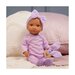 Lullababy 14" Outfit - Purple Pajama & Headband Clothing Set