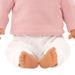 Lullababy 14" Doll with Wavy Brown Hair