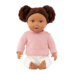 Lullababy 14" Doll with Wavy Brown Hair