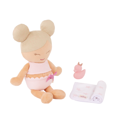 Lullababy 14" Doll Plush Bath - Fair Skin Tone