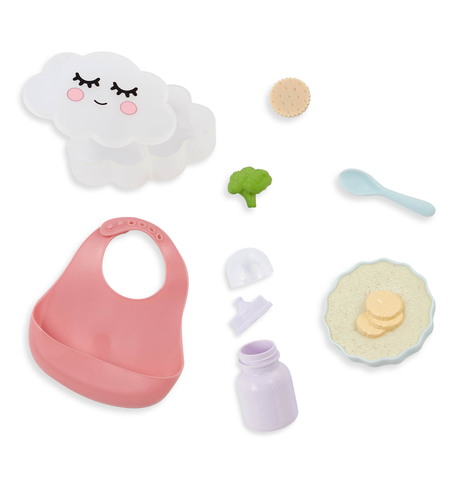 Lullababy Accessory Set - Meal Time Feeding Set