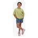 The Girl Club Blue Wash Summer Shorts