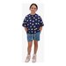 The Girl Club Navy Daisy Tee