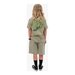 Band of Boys Green Wash Seam Front Shorts