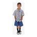 Band of Boys Blue Wash Seam Front Shorts