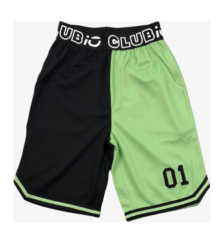 Clubio Black/Green Slam Dunk Shorts