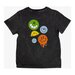 Band of Boys Black Wash Icon Smiley Tee