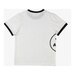 Band of Boys White Ringer Smiley Tee