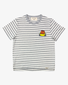 Band of Boys Grey Striped Smile Nuggets Tee