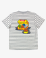Band of Boys Grey Striped Smile Nuggets Tee