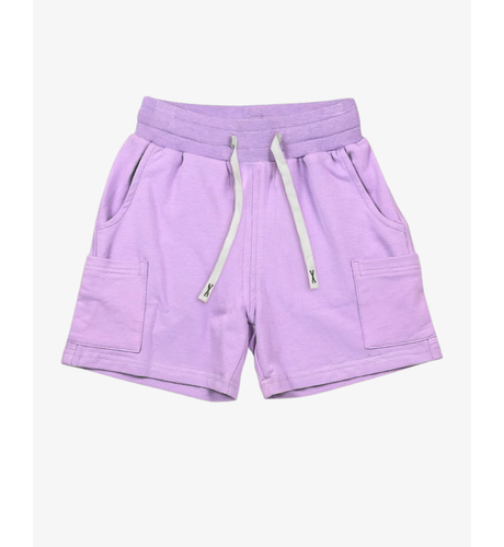 The Girl Club Purple Relaxed Shorts