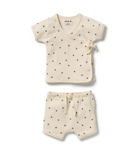 Wilson & Frenchy My Lucky Charm Organic Kimono Set