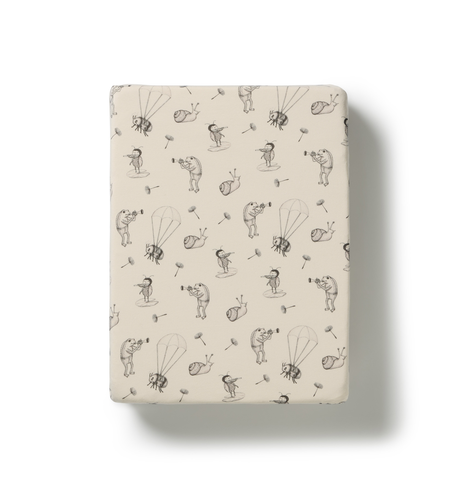 Wilson & Frenchy Whispering Willows Organic Bassinet Sheet