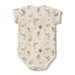 Wilson & Frenchy Whispering Willows Organic Henley Bodysuit