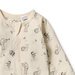Wilson & Frenchy Whispering Willows Organic Zipsuit w Feet